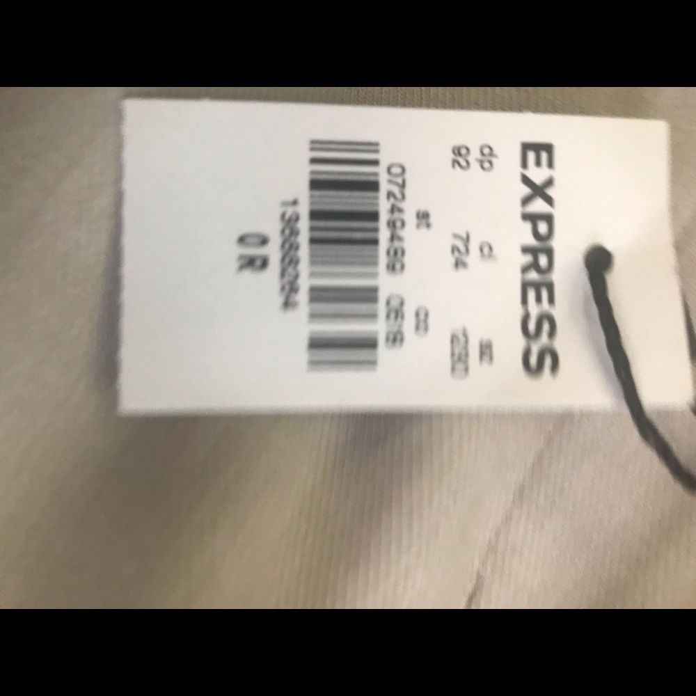 Express Mid Rise Barely Boot Columnist Pants - Picture 8 of 8